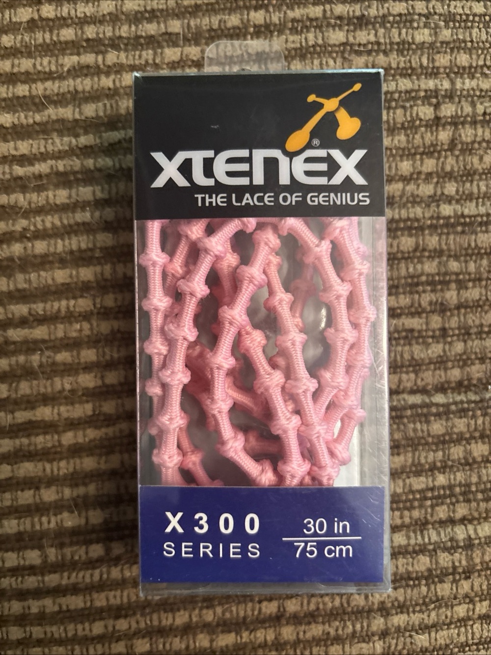Xtenex X300 Series Pink No-Tie Elastic Laces